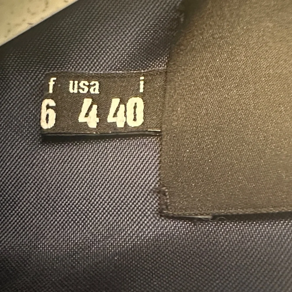 Love Moschino Navy Wool Coat – Classic Tailored Designer Style Size S - Picture 4 of 14